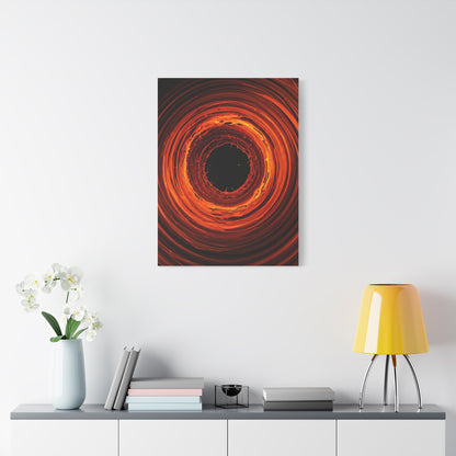 Crimson Inferno Vortex Wall Art & Canvas Prints
