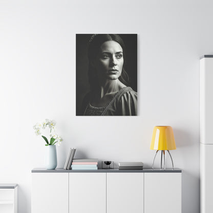 Quiet Grace Black & White Portrait Wall Art & Canvas Prints