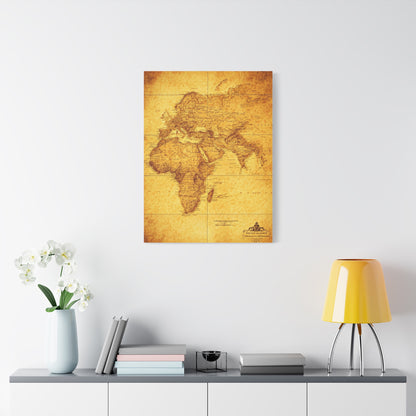 Historic Old World Atlas Map Wall Art & Canvas Prints