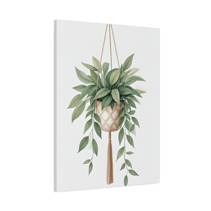 Hanging Plant Serenity Wall Art & Canvas Prints
