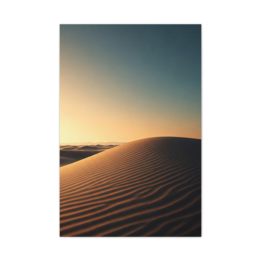 Golden Desert Dunes Wall Art & Canvas Prints