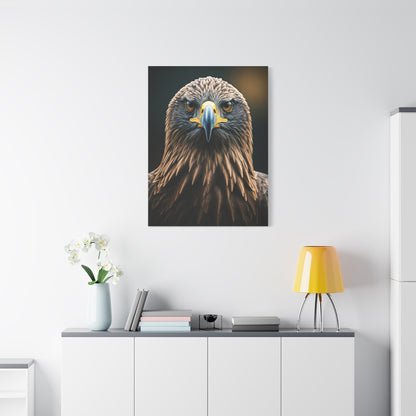 Intense Golden Eagle Close-Up Wall Art & Canvas Prints