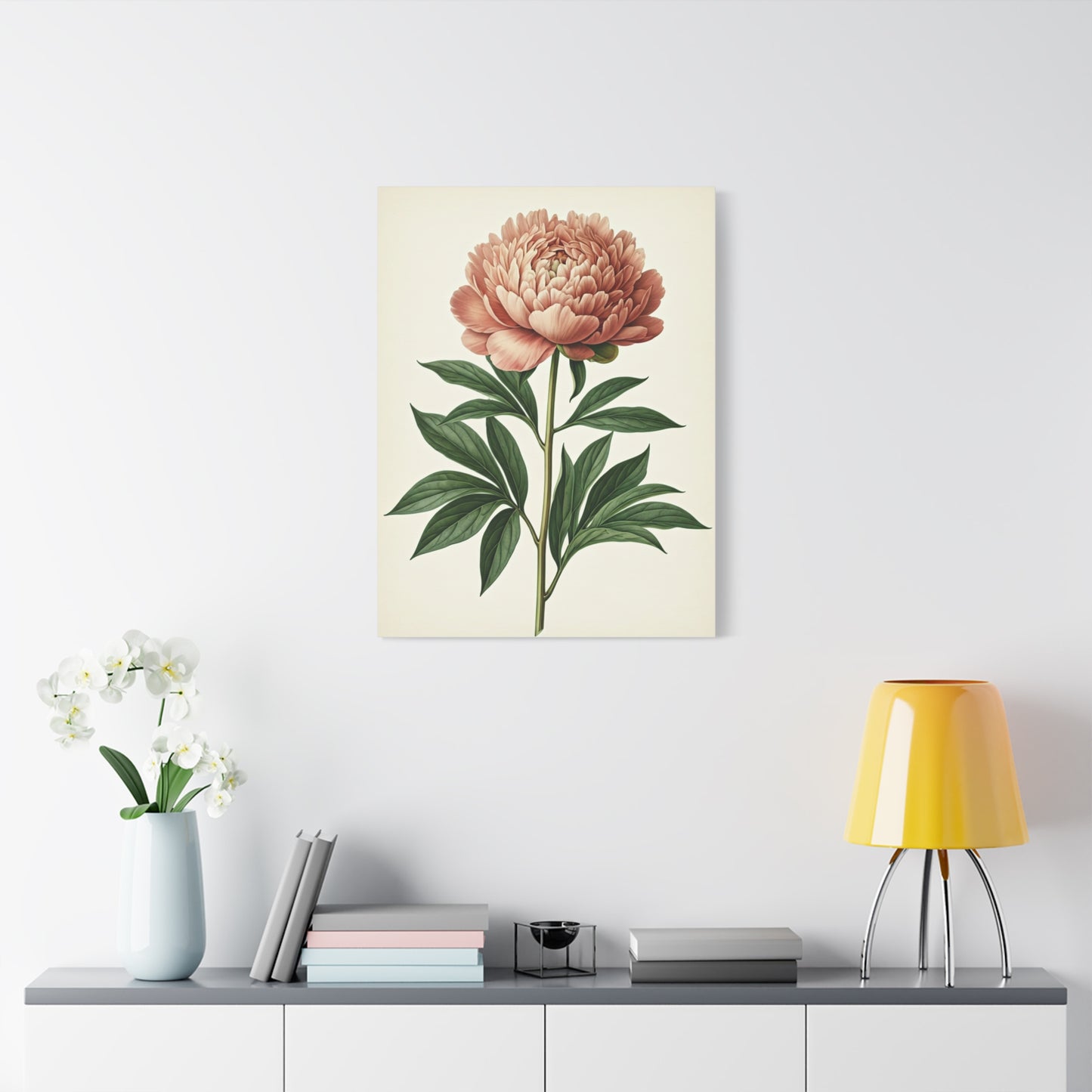 Peony Flower Study Wall Art & Canvas Prints