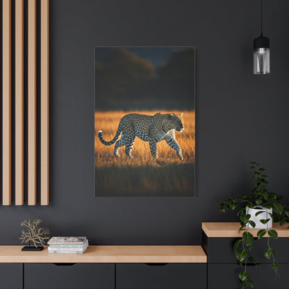 Lone Cheetah in Tall Grass Wilderness Wall Art & Canvas Prints