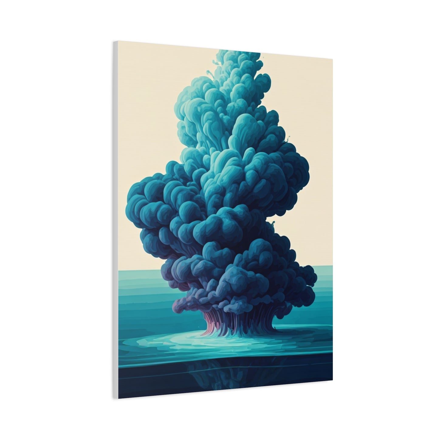 Rising Tide Mist Form Wall Art & Canvas Prints