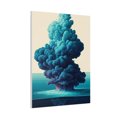 Rising Tide Mist Form Wall Art & Canvas Prints