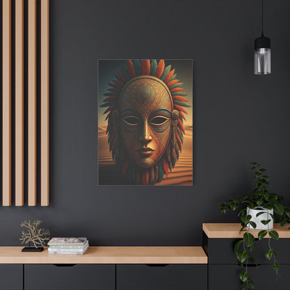 Sacred Tribal Mask Wall Art & Canvas Prints