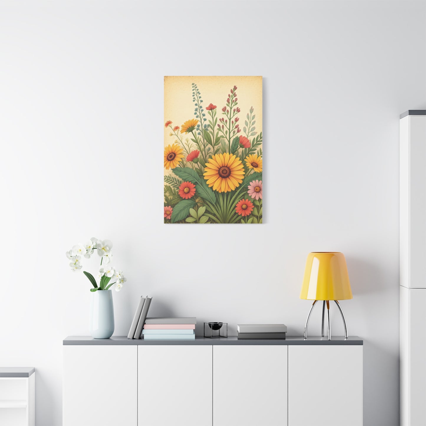 Desert Wildflower Harmony Wall Art & Canvas Prints