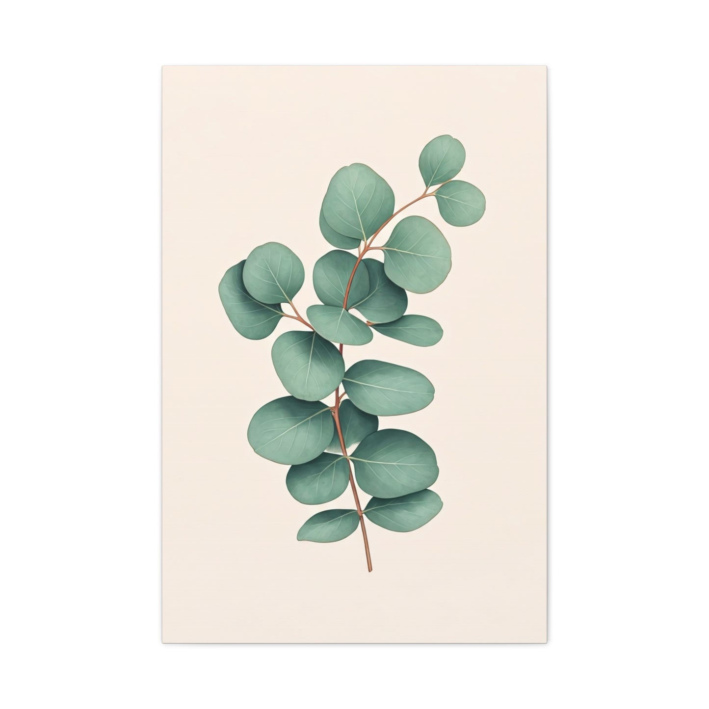 Eucalyptus Stem Soft Botanical Wall Art & Canvas Prints