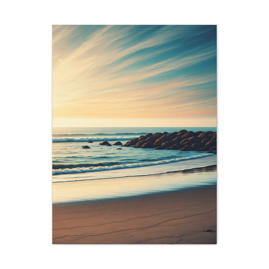 Soft Coastal Breeze Shoreline Wall Art & Canvas Prints