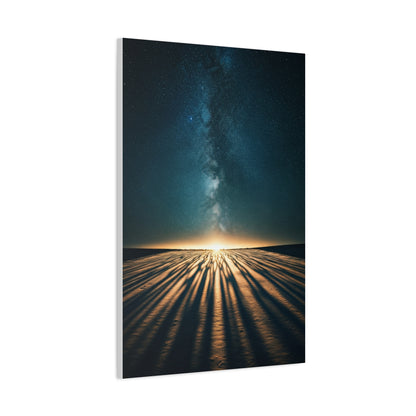 Milky Way Horizon Glow Wall Art & Canvas Prints