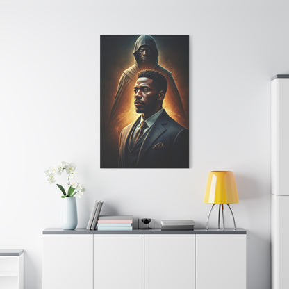Shadow Guardian Portrait Wall Art & Canvas Prints