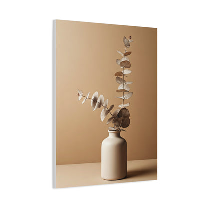 Eucalyptus Stem in Ceramic Vase Wall Art & Canvas Prints