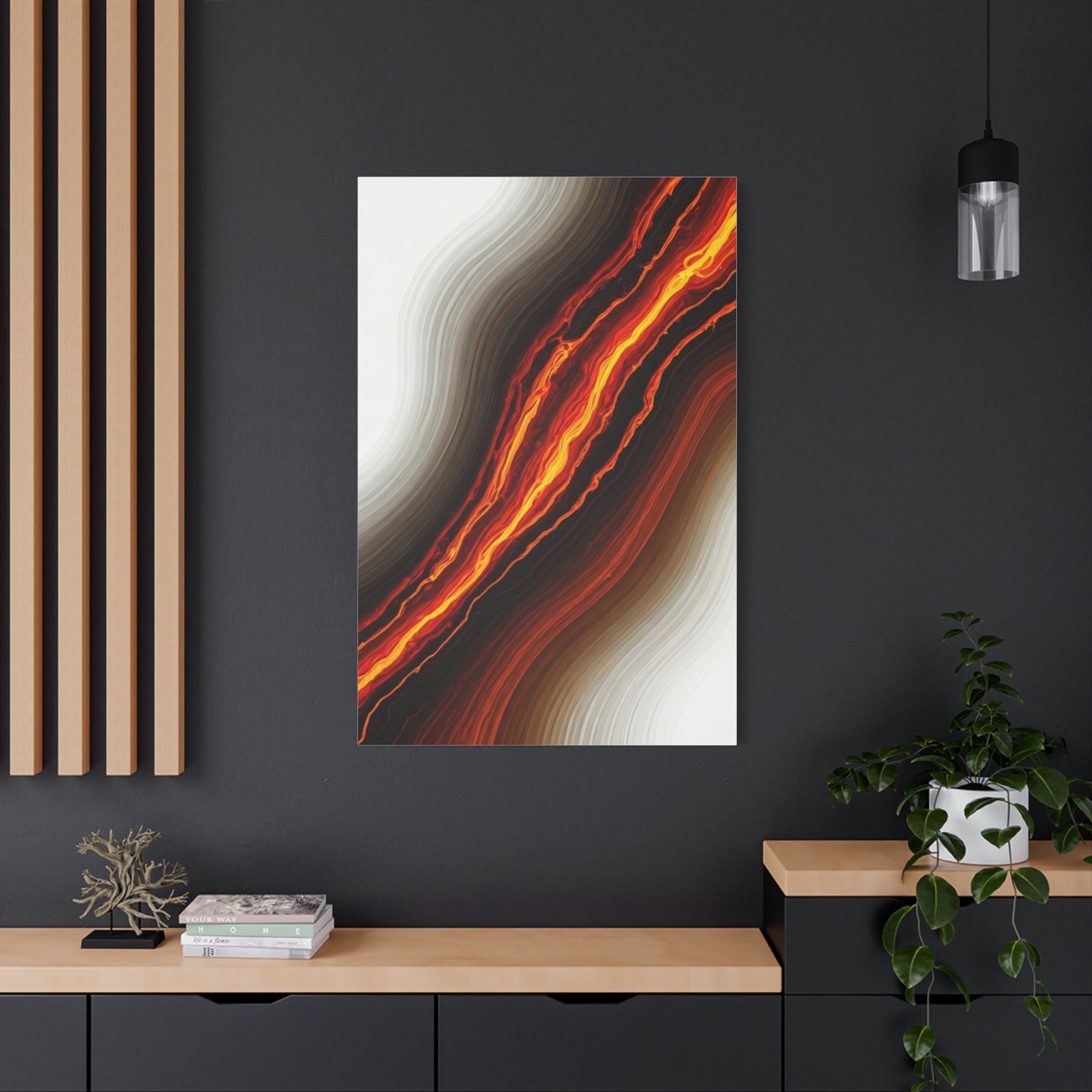 Molten Flow Abstract Wall Art & Canvas Prints