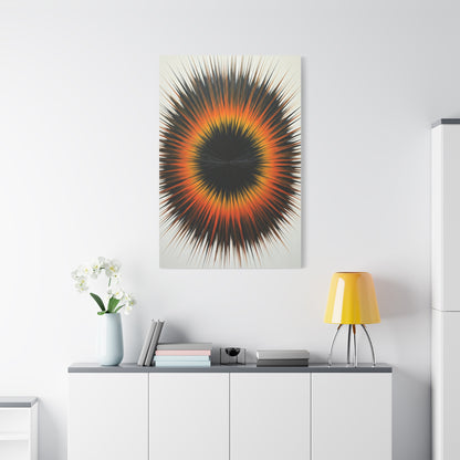 Solar Ember Vortex Wall Art & Canvas Prints