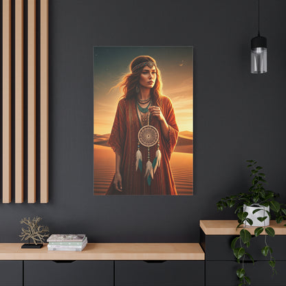 Desert Dreamer with Dreamcatcher Wall Art & Canvas Prints