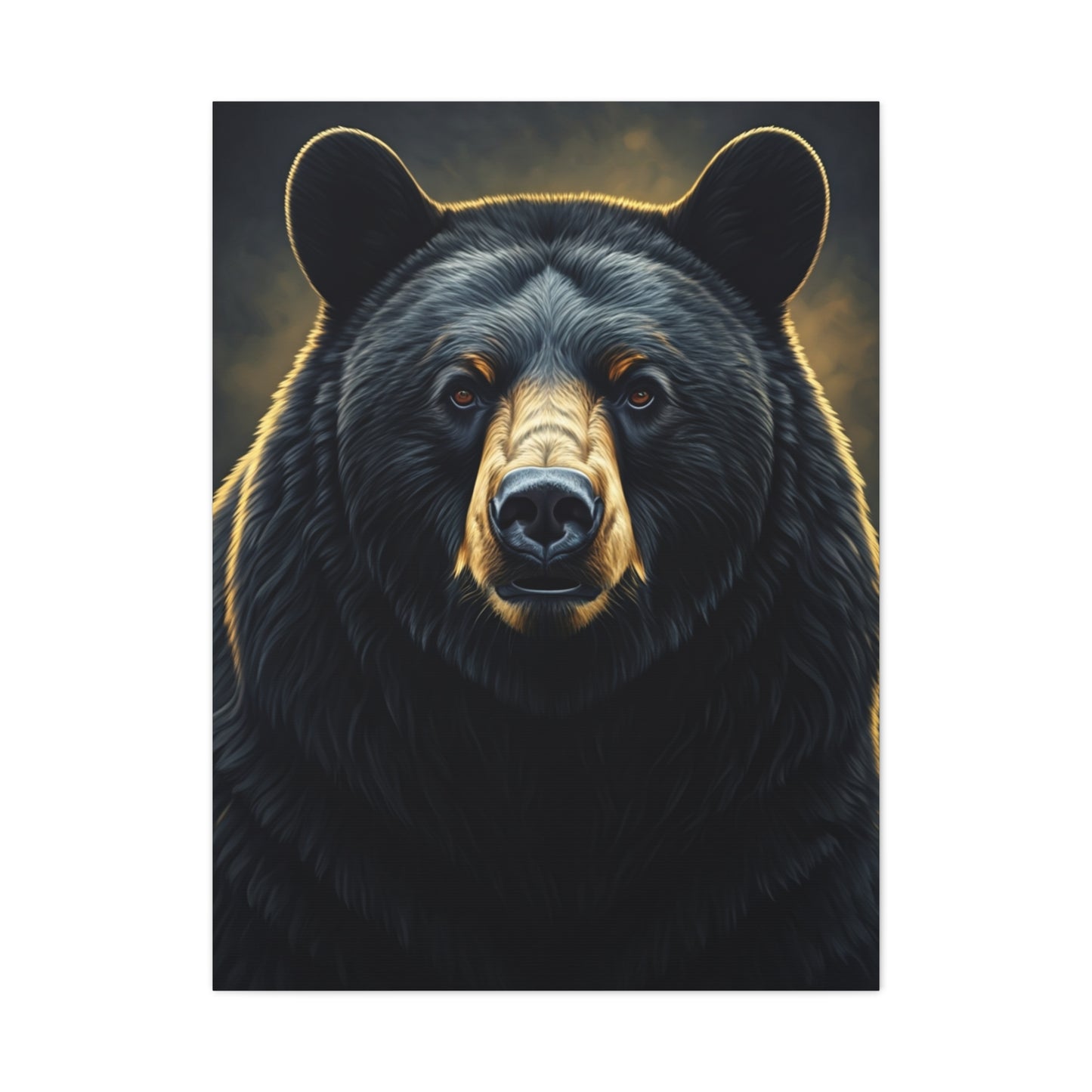 Warm Light Bear Close-Up Wall Art & Canvas Prints