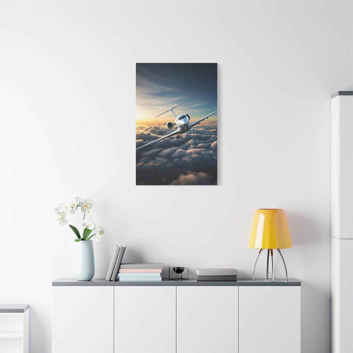 Above the Clouds Aviation Escape Wall Art & Canvas Prints