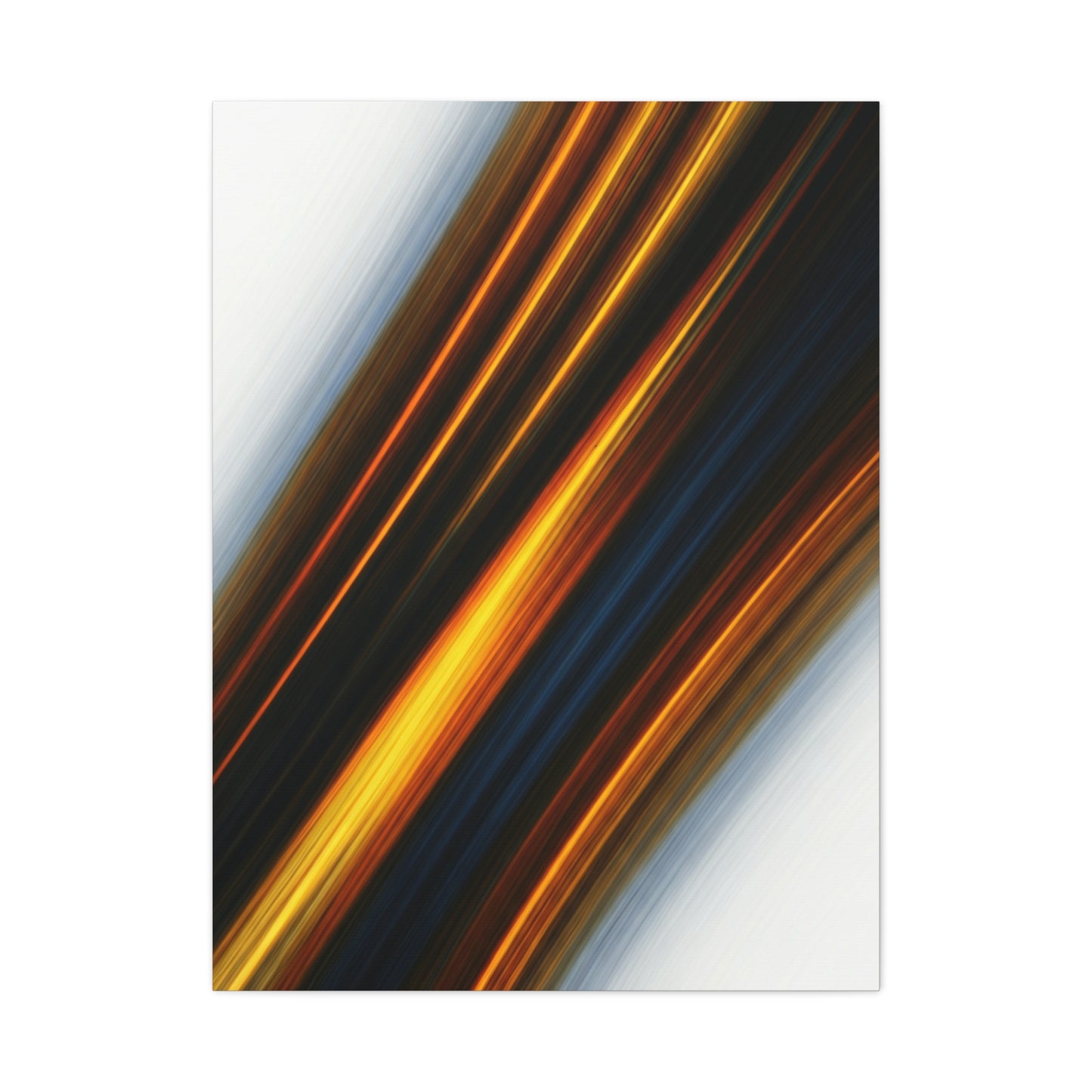 Golden Velocity Stream Wall Art & Canvas Prints