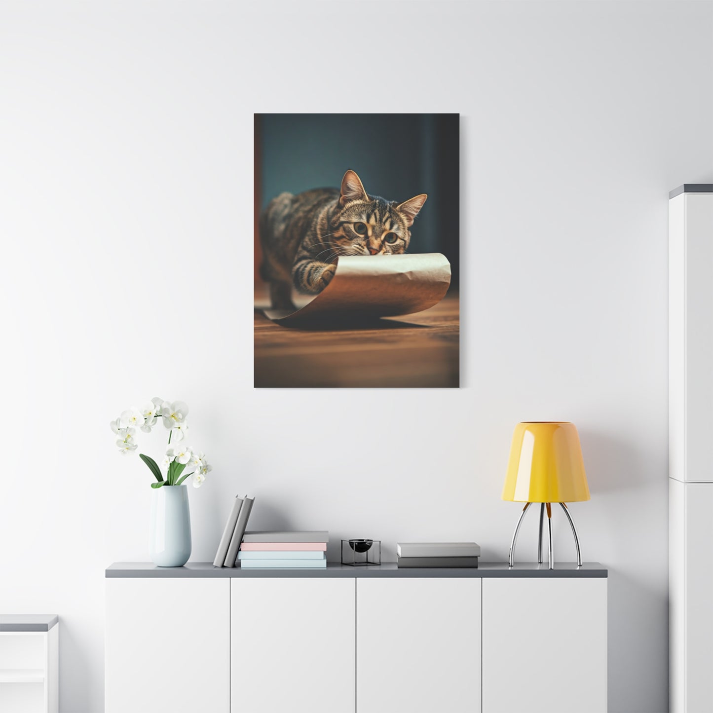 Curious Cat Moment Wall Art & Canvas Prints
