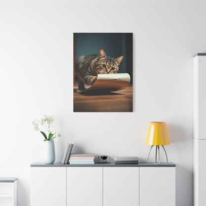 Curious Cat Moment Wall Art & Canvas Prints