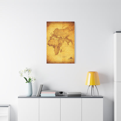 Historic Old World Atlas Map Wall Art & Canvas Prints
