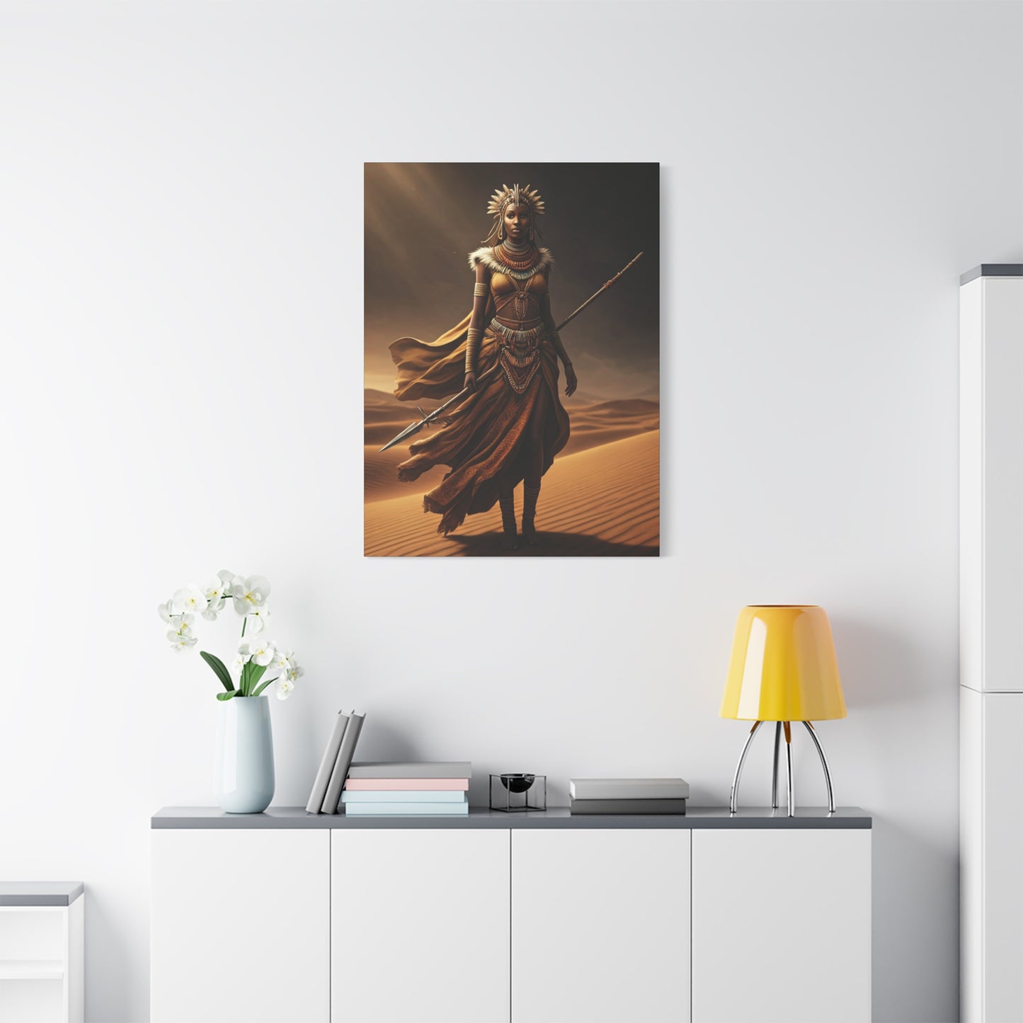 Desert Warrior Goddess Wall Art & Canvas Prints