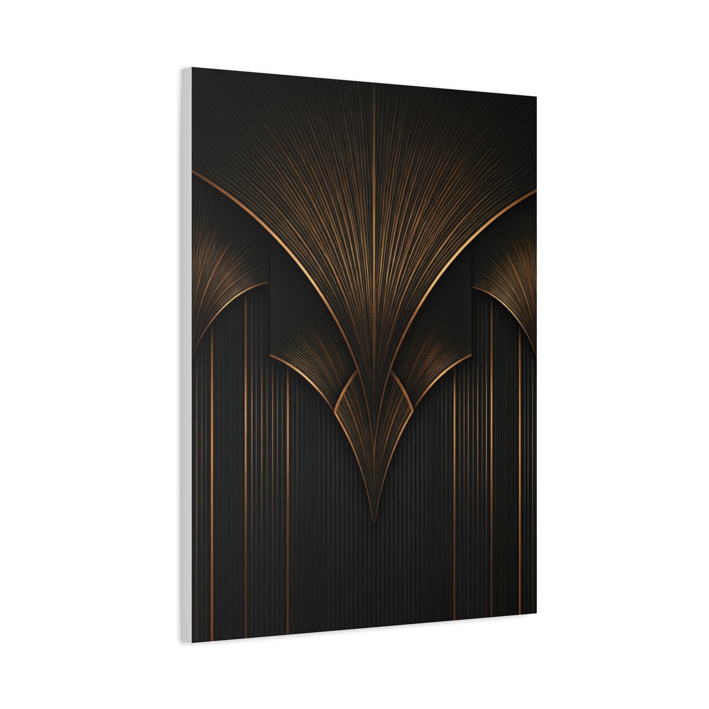 Golden Fan Vault Deco Wall Art & Canvas Prints