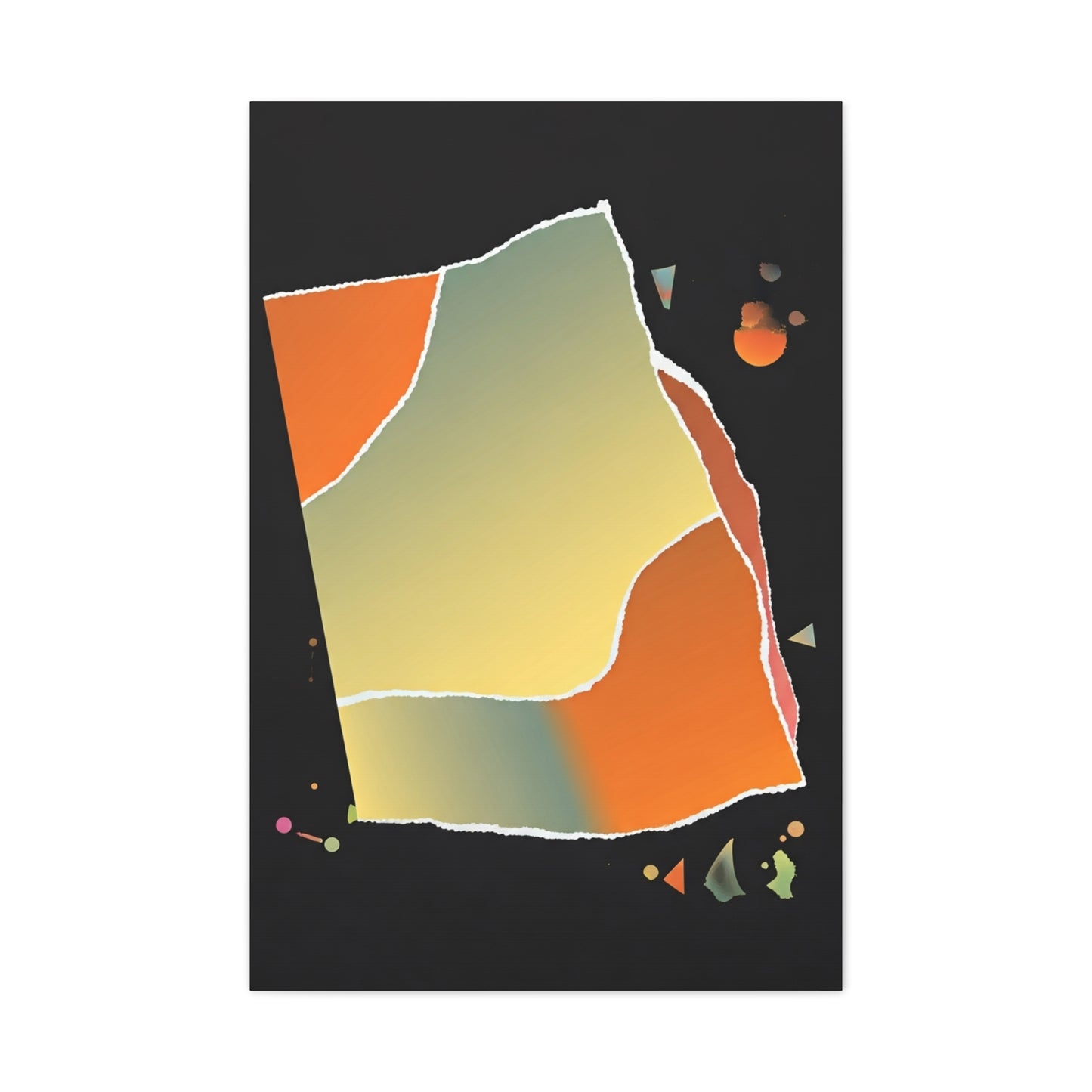 Fragmented Harmony Abstract Wall Art & Canvas Prints