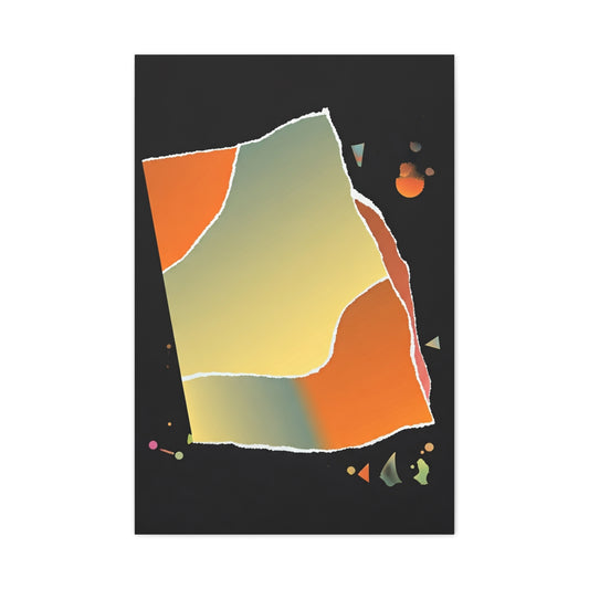 Fragmented Harmony Abstract Wall Art & Canvas Prints
