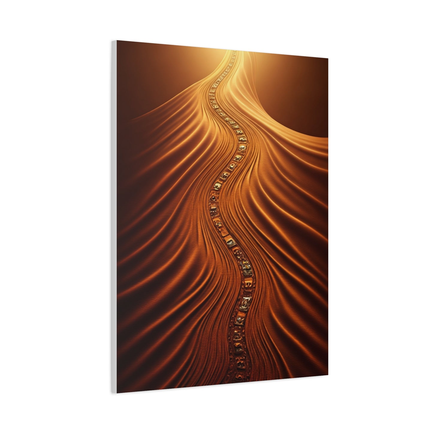 Path of Light Through the Desert Wall Art & Canvas Prints