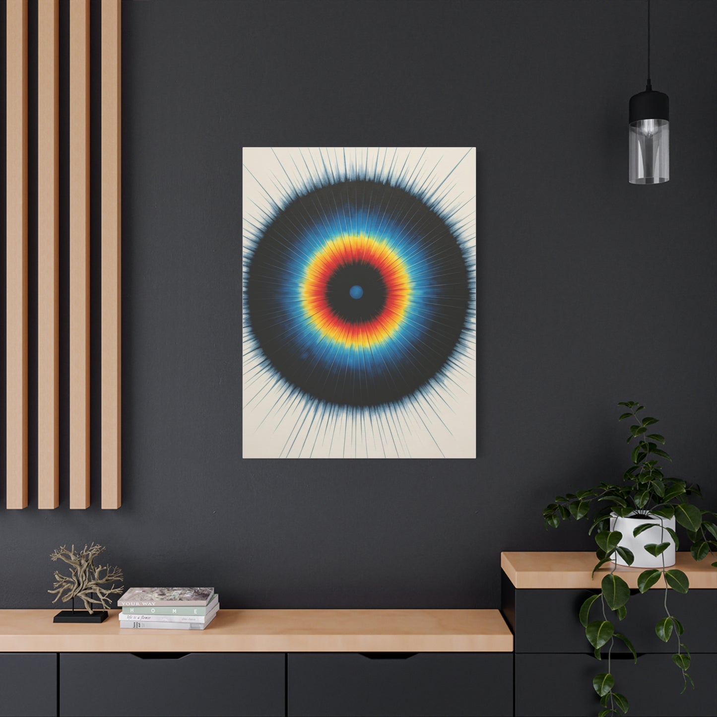 Radiant Circular Focus Abstract Wall Art & Canvas Prints