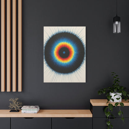 Radiant Circular Focus Abstract Wall Art & Canvas Prints