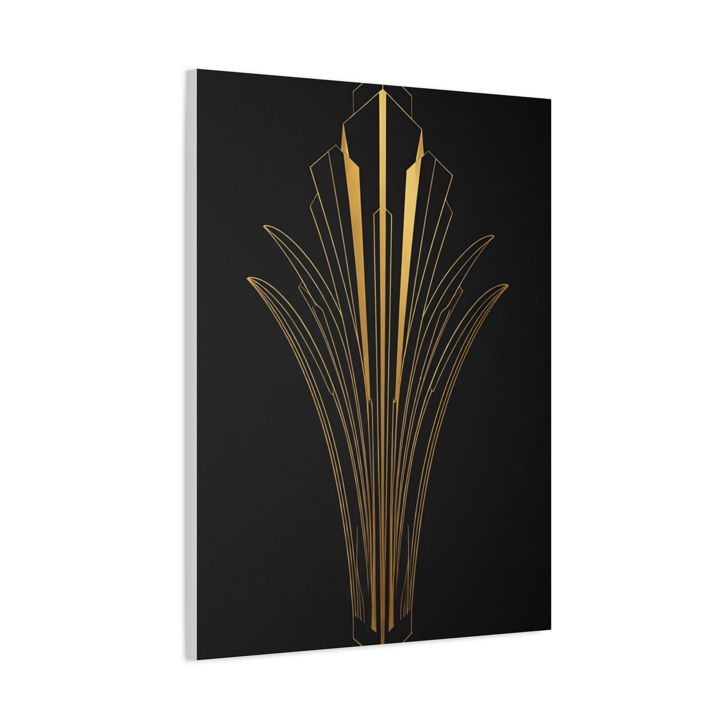 Art Deco Crown Radiance Wall Art & Canvas Prints