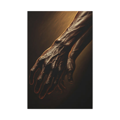 Echoes of Resilience Hand Study Wall Art & Canvas Prints