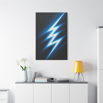 Electric Lightning Strike Abstract Wall Art & Canvas Prints