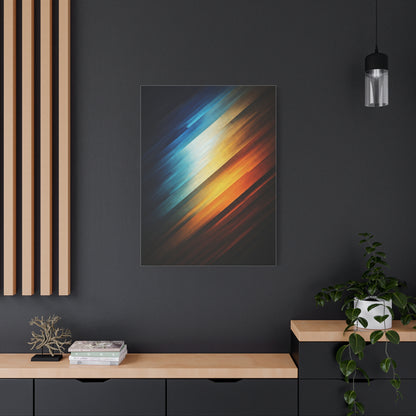 Diagonal Light Fusion Abstract Wall Art & Canvas Prints