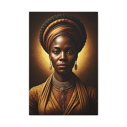 Golden Heritage Queen Portrait Wall Art & Canvas Prints