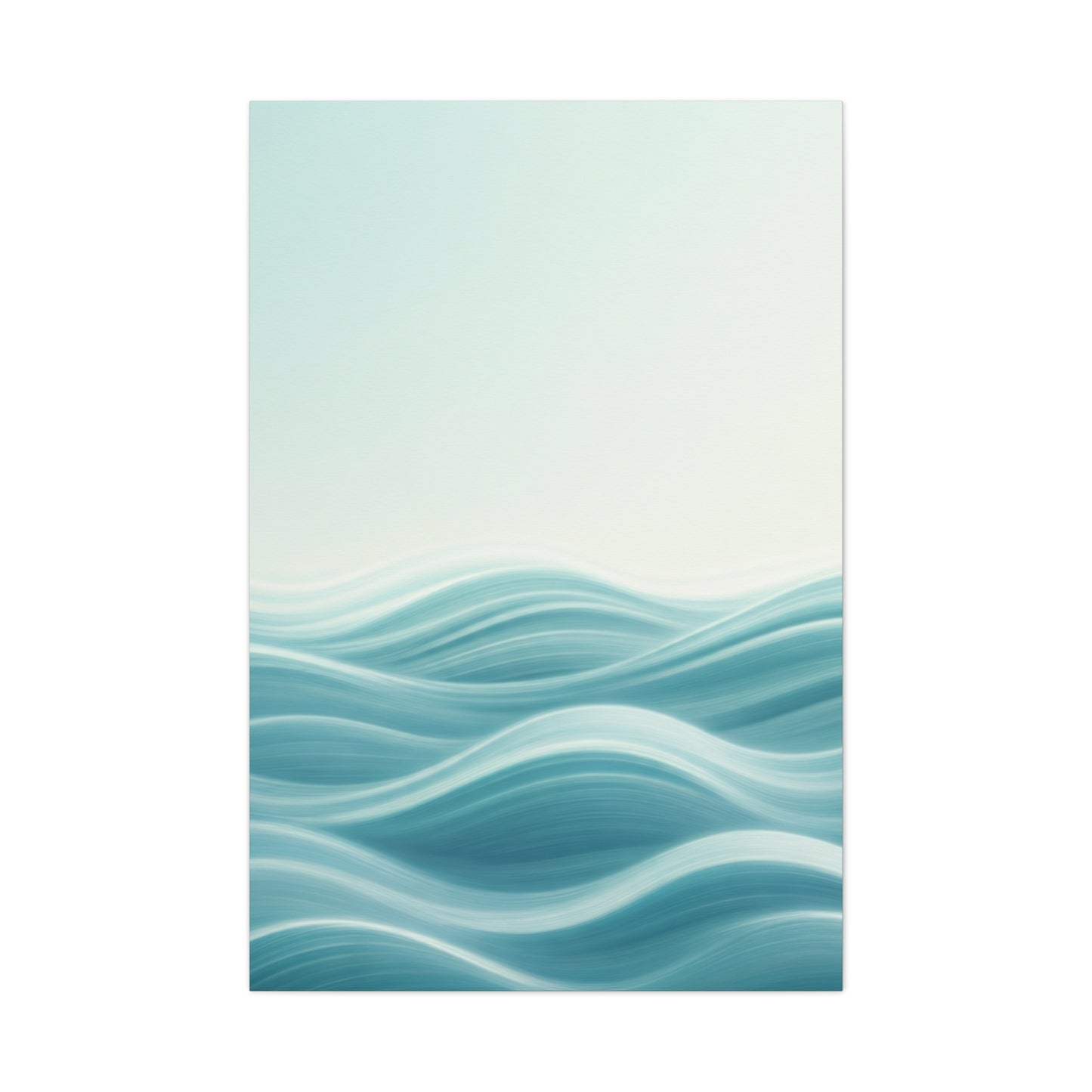 Dreamy Layered Ocean Waves Wall Art & Canvas Prints