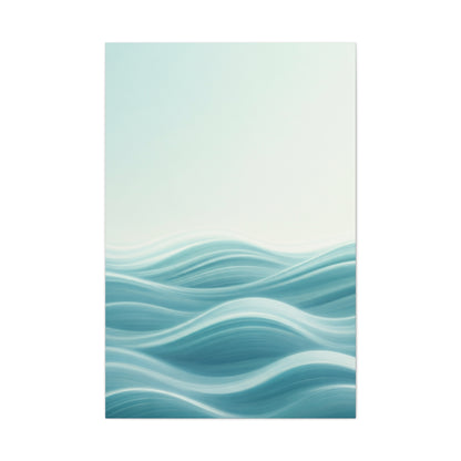 Dreamy Layered Ocean Waves Wall Art & Canvas Prints