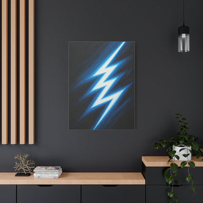 Electric Lightning Strike Abstract Wall Art & Canvas Prints