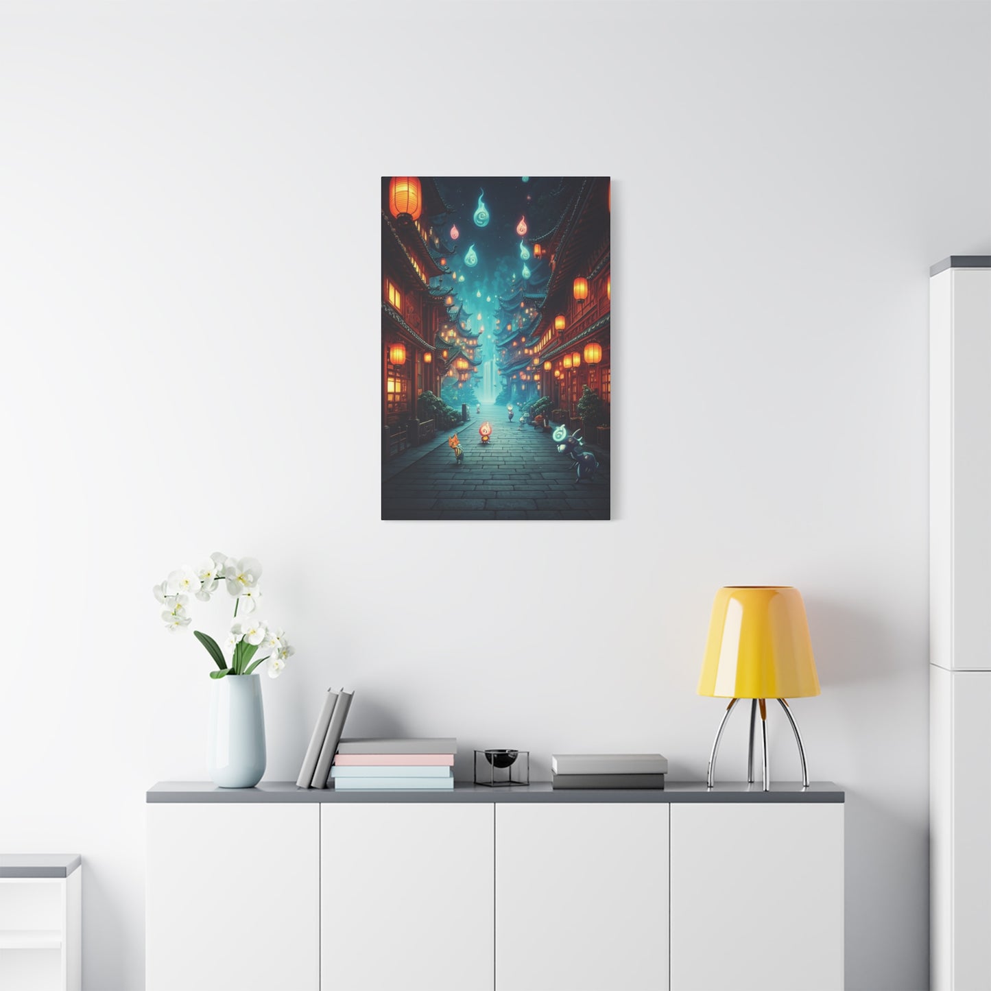 Lantern Spirit Alley Wall Art & Canvas Prints