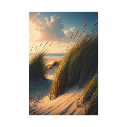 Dune Pathway at Coastal Sunrise Wall Art & Canvas Prints