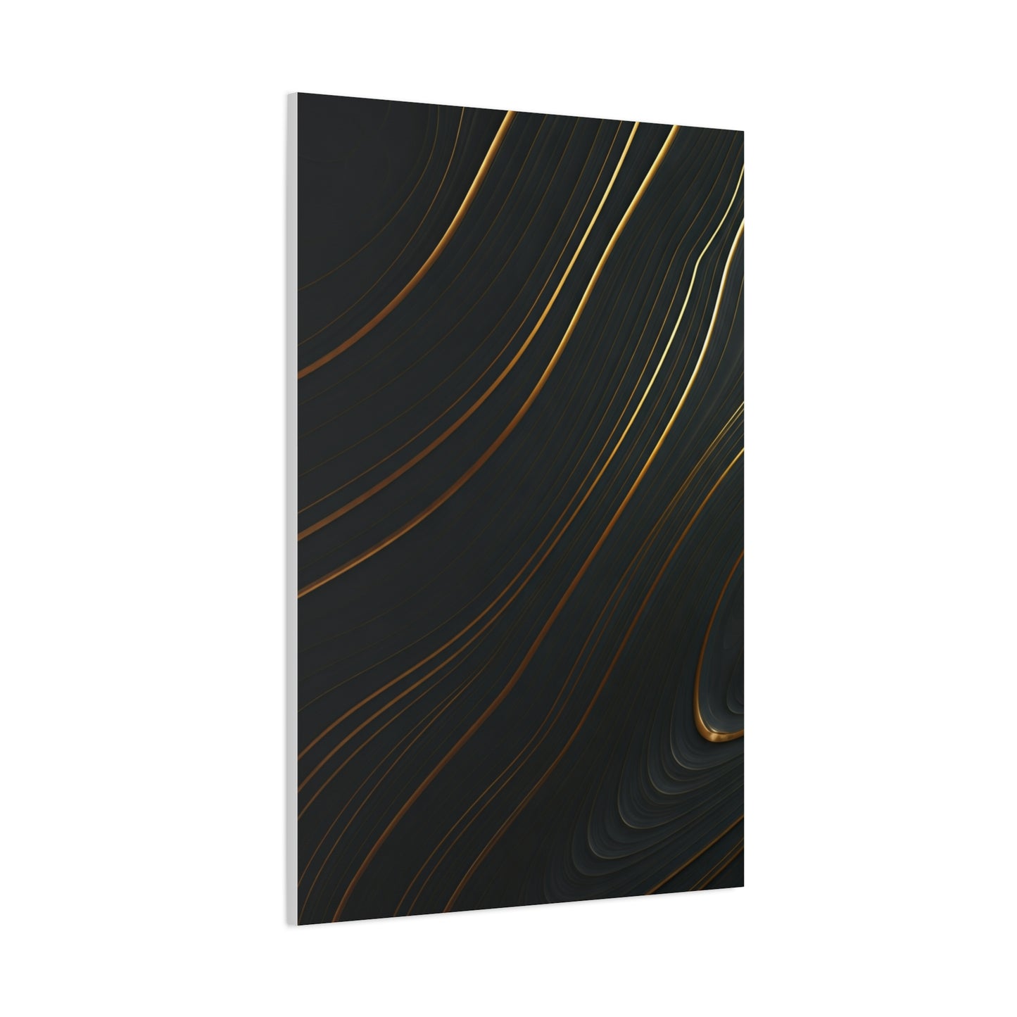 Golden Trace Minimalist Wall Art & Canvas Prints