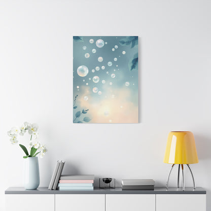 Floating Bubbles Tranquility Wall Art & Canvas Prints