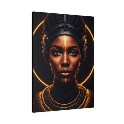 Divine Queen Eclipse Wall Art & Canvas Prints