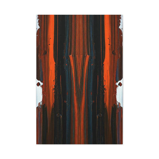 Symmetrical Earth Flow Abstract Wall Art & Canvas Prints