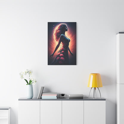 Blooming Energy Woman Wall Art & Canvas Prints