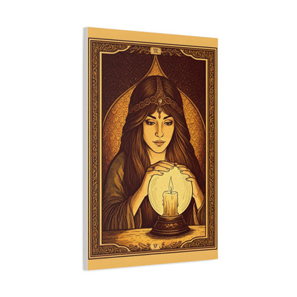 Mystic Candle Seer Wall Art & Canvas Prints