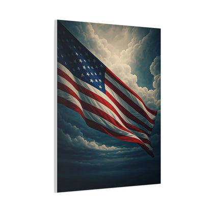 Flag of Hope in the Clouds Wall Art & Canvas Prints.